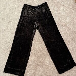 Emporio Armani Dark Velvet Trousers